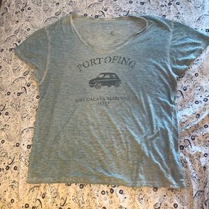 XL Burnout Kiwi T-shirt